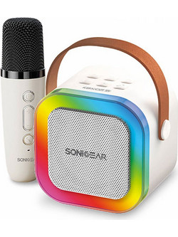 SonicGear Sonic IOX K200 Σύστημα Καραόκε με Ασύρματο Μικρόφωνο Λευκό