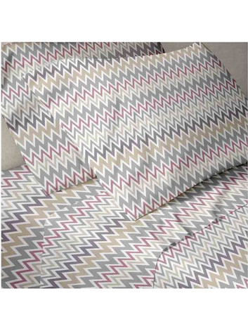 Sunshine Home Σετ Σεντόνια Υπέρδιπλα 220x250 Menta 540 Pink