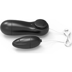 Mokko Toys Zippy Bullet Δονητής Egg για Ζευγάρια με Τηλεχειριστήριο Μαύρος