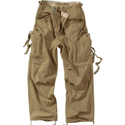 Παντελόνι Vintage Fatigues Παραλλαγής Ερήμου