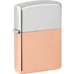 Αναπτήρας Zippo Bimetal Case Lighter - Sterling Silver Lid 48694