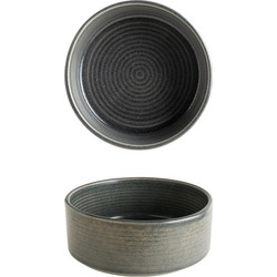 Μπωλ πορσελάνης 13cm 415cc Στοιβαζόμενο Hornfels Ripple BONNA - Σετ 12 c470838