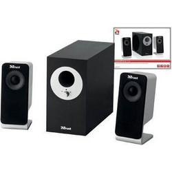 Trust SoundForce Ηχεία Υπολογιστή 2.1 24W Black