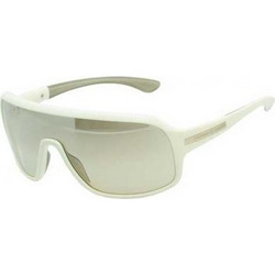 Porsche Design P8505 Ανδρικά Γυαλιά Ηλίου Μάσκα Κοκάλινα Λευκά με Μαύρο Polarized Φακό