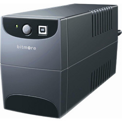 Bitmore U650 UPS Line Interactive 650VA με 2 Πρίζες