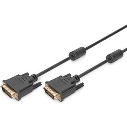 Digitus Cable DVI-D Male To Male Dual Link 3m Black AK-320101-030-S