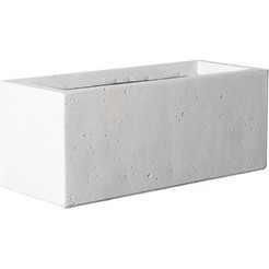 Supergreens Γλάστρα Πήλινη Ορθογώνια Dusty Μπεζ Small 50x20x20cm A-7070-8