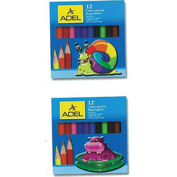 Adel Mini Ξυλομπογιές Σετ 12τμχ