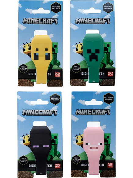 Minecraft digital watch 16 Τεμ