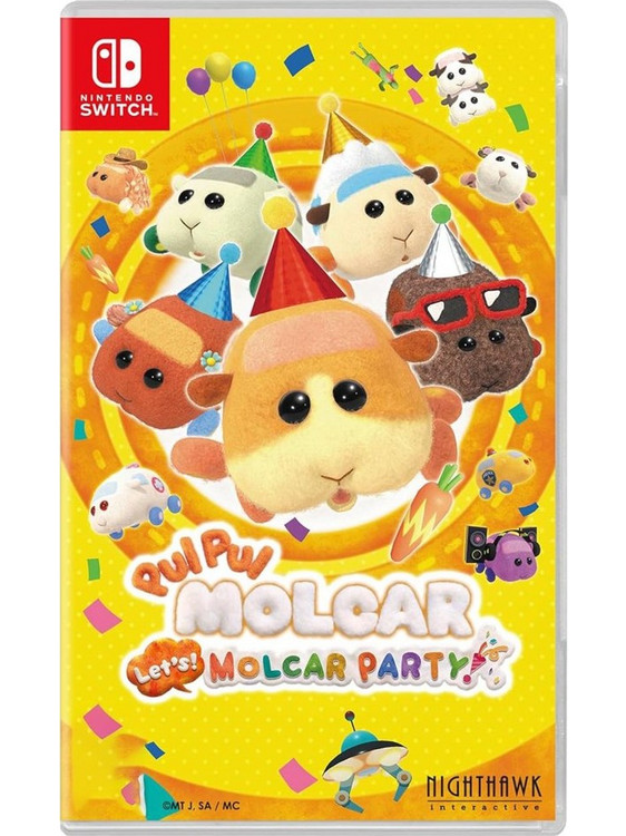 Pui Pui Molcar Let's Molcar Party Nintendo Switch
