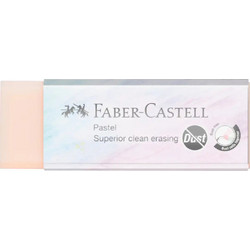 Faber Castell Γόμα - Dust Free, Παστέλ Πορτοκαλί 187392