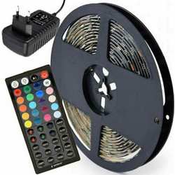 GEMBIRD RGB LED STRIP 5 ΜΕΤΡΑ ΜΕ ΤΡΟΦΟΔΟΤΙΚΟ