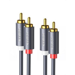 Cable Audio 2xRCA M/M 1m UGREEN AV104 30747