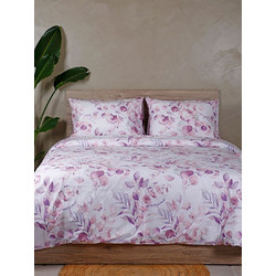 Sunshine Home Σετ Σεντόνια Μονά Βαμβακερά με Λάστιχο 105x205+30 Feelings 932 Lila