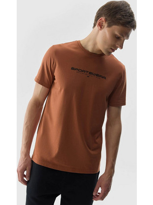 4F Ανδρικό Αθλητικό T-Shirt Rusted 4FWSS24TTSHM1156-81S