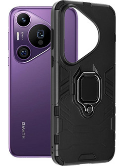 Θήκη κινητού Techsuit Silicone Shield for Huawei Pura 70 Pro Black