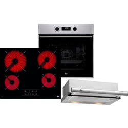 ΣΕΤ TEKA ΦΟΥΡΝΟΣ HSB 644 INOX + ΕΣΤΙΕΣ TZ6415 + ΑΠΟΡΡΟΦΗΤΗΡΑΣ ΤL 6310 INOX