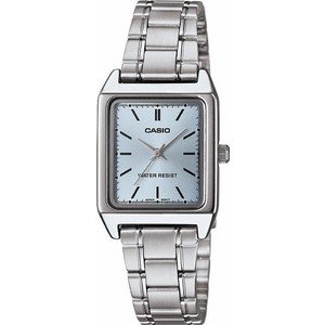 Casio Γυναικείο Ρολόι με Ασημί Μεταλλικό Μπρασελέ LTP-V007D-2E