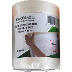 FinoMask PMF-55033 ΠΡΟΔΙΑΜΟΡΦΩΜΕΝΟ ΝΑΥΛΟΝ ΜΟΝΩΜΑΤΟΣ ΜΕ ΧΑΡΤΟΤΑΙΝΙΑ 550MM X 33MT (ΡΟΛΟ 7MIC - 60ΡΟΛΑ/ΚΟΥΤΑ)