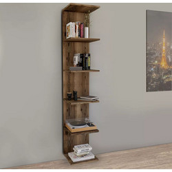 Megapap Ogden Βιβλιοθήκη 34.5x30x180cm GP041-0010,5