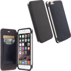 KRUSELL KIRUNA ΘΗΚΗ IPHONE 6S PLUS/6 PLUS 5.5in LEATHER FLIPCOVER BLACK