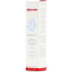 Skincode Brightening Protective Shield Cream Αντηλιακή SPF50 30ml