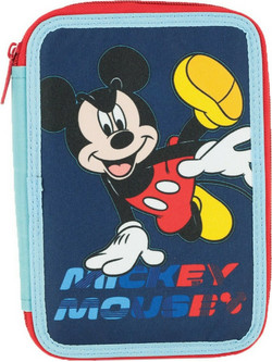 Gim Mickey Team Κασετίνα Γεμάτη Μπλε 340-83100