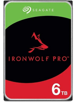 Seagate IronWolf Pro 6TB HDD Σκληρός Δίσκος 3.5" Sata 3 7200rpm με 256MB Cache