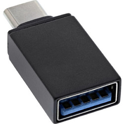 InLine(R) USB 3.2 Gen.2 Adapter USB-C male to USB-A female OTG