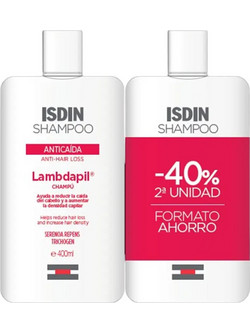 ISDIN LAMBDAPIL anti-hair loss shampoo pack 2 x 400 ml