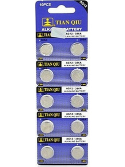 Tianqiu AG12/LR43H/386A 10τμχ