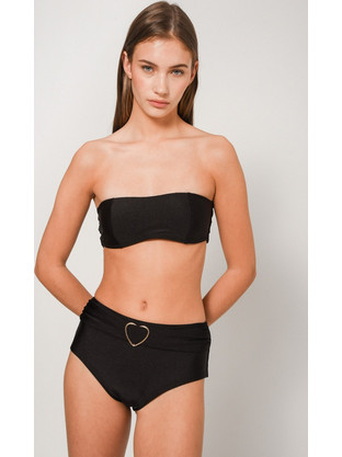 SUNSETGO W BRITNEY MONOCHROME BIKINI SET SWIMWEAR - BRITNEY MO-BLACK BLACK