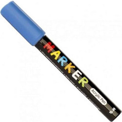 M&G Μαρκαδόρος Ακρυλικός 2mm APL9786D0 Light Blue S603