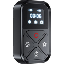 TELESIN GP-RMT-T10 Wireless Remote Control for GoPro Hero 10/Hero 9/Hero 8/Max. Waterproof Smart Remote with LCD Indicator