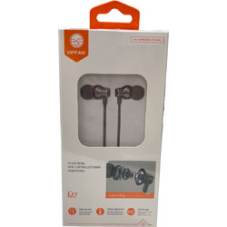 Vipfan M7 Handsfree In-Ear 3.5mm Silver