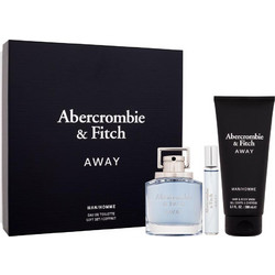 Abercrombie & Fitch Away Eau de Toilette 100ml + Eau de Toilette 15ml + Shower Gel 200ml