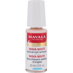 Mavala Mava-White Optical Nail Whitener Πινέλο Θεραπείας για Δυσχρωμίες & Κιτρινίλες Νυχιών 10ml
