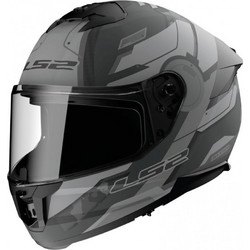 LS2 FF808 Stream II Shadow Matt Titanium Grey Κράνος Μηχανής Full Face 1550gr