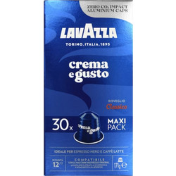 Lavazza Κάψουλες Espresso Crema E Gusto Classico Συμβατές με Μηχανή Nespresso 30τμχ