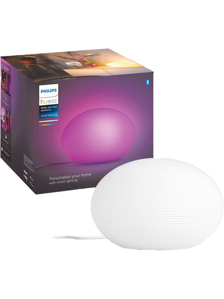 PHILIPS Hue White & Color Ambiance Flourish Επιτραπέζιο Φωτιστικό Λευκό