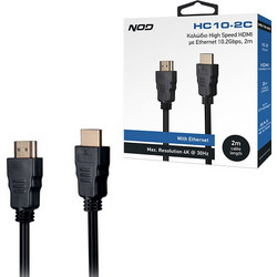 NOD HC10-2C 2m Καλώδιο HDMI
