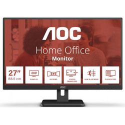 AOC Q27E3UMF VA Gaming Monitor 27" 2560x1440 QHD 75Hz 4ms