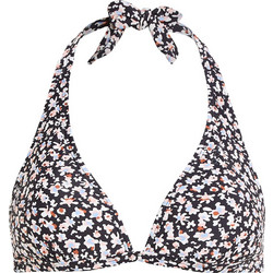 Protest Bikini Top Τριγωνάκι Floral Μαύρο 7610731-538