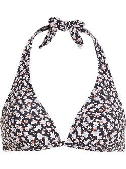 Protest Bikini Top Τριγωνάκι Floral Μαύρο 7610731-538