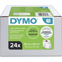 Ετικέτες Dymo 13187 LW LRG Address Labels 89mm x 36mm 24 Rolls