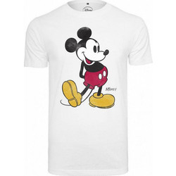 Merchcode mc315 Mickey Mouse T-Shirt ΛΕΥΚΟ