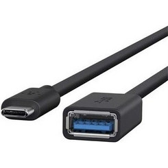 Belkin USB 3.0 Buchse 5GBit/s USB-C to USB-A 14 cm black (F2CU036BTBLK)