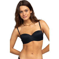 Roxy Love The Beach Vibe Bikini Top Strapless Μαύρο ERJX304695-KVJ0