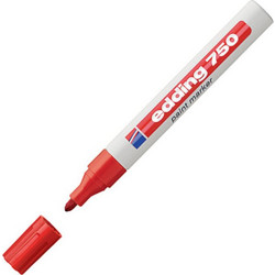 Edding 750 Paint Marker Red (4-750002) (EDD4-750002)