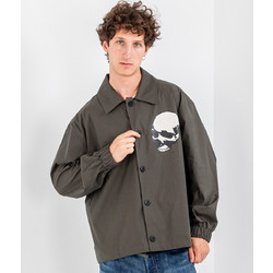 Tee Library Skull Light Jacket (TDS-50-JK-Khaki)